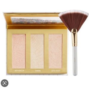 PUR Sparkle Shine Bright Highlighter Palette Brush